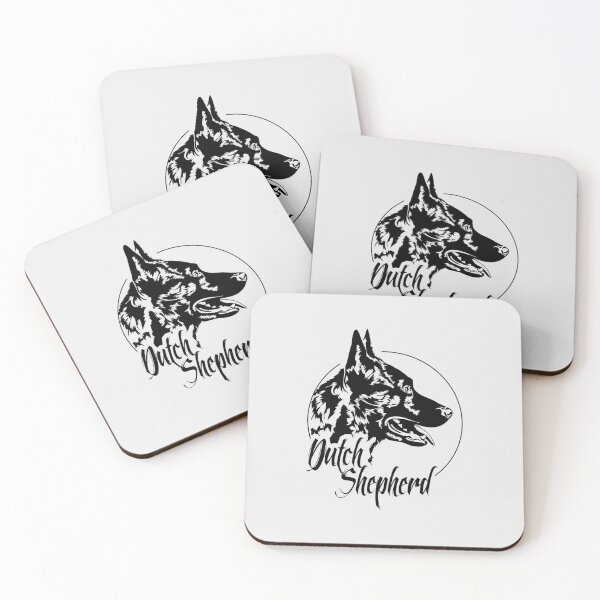Item preview, Dutch Shepherd Dog Portrait designed and sold by dogarts.