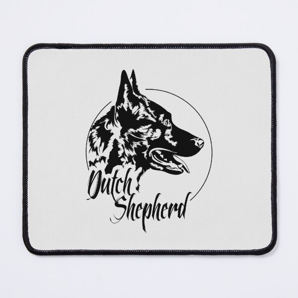 Item preview, Dutch Shepherd Dog Portrait designed and sold by dogarts.