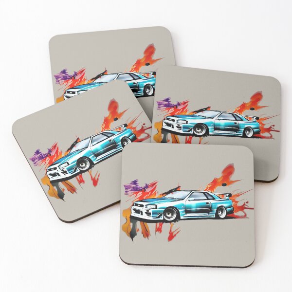 Item preview, Nissan skyline r34 artwork designed and sold by Nakumis-shop.
