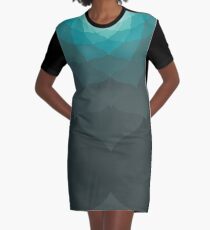 Subtile Sukkulente T-Shirt Kleid