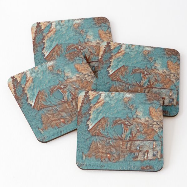 Item preview, Van Gogh style hounted house designed and sold by kattilako.