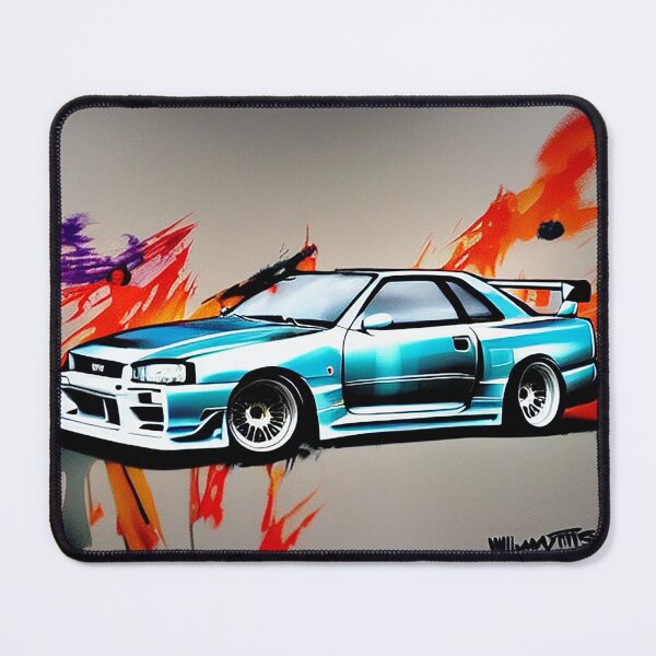 Item preview, Nissan skyline r34 artwork designed and sold by Nakumis-shop.