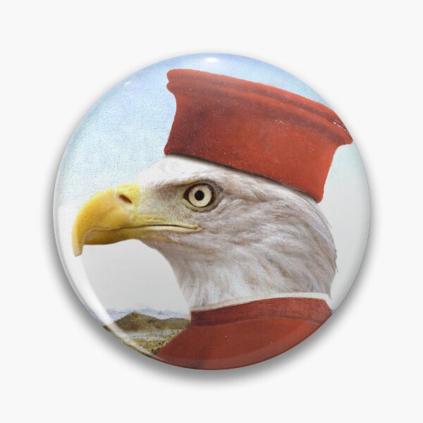 Item preview, Profile Portrait of a Bald Eagle as Federico da Montefeltro - Pet Gift designed and sold by Furry And  Purry.