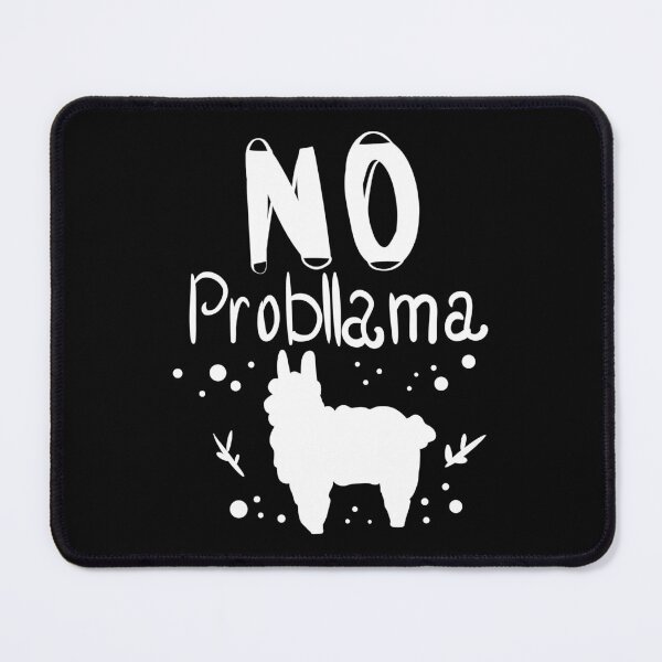 Item preview, No Probllama lettering designed and sold by Karyna Hordetska.