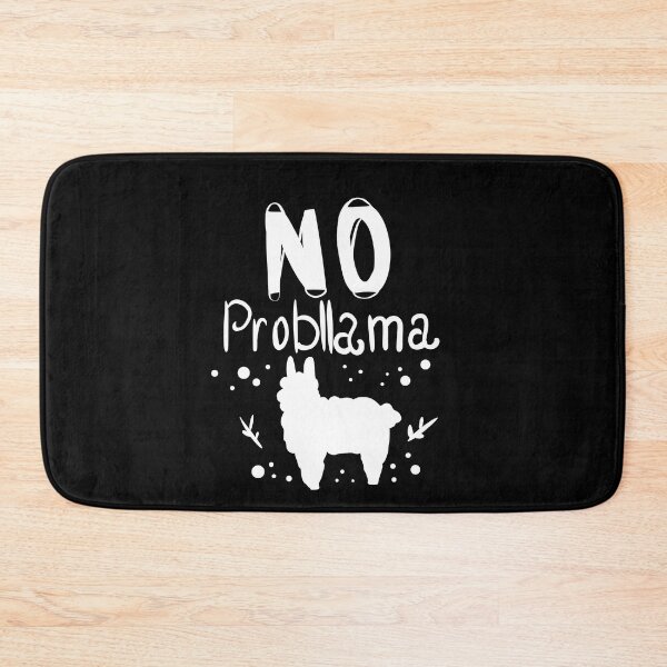 Item preview, No Probllama lettering designed and sold by Karyna Hordetska.