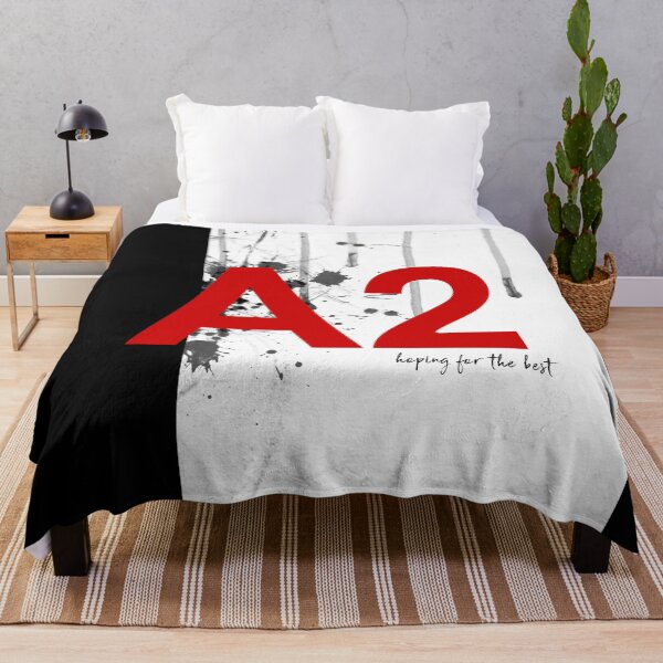 Item preview, Red A2 Splatter Black and White Abstract designed and sold by KALEIDOSCOPE UK.