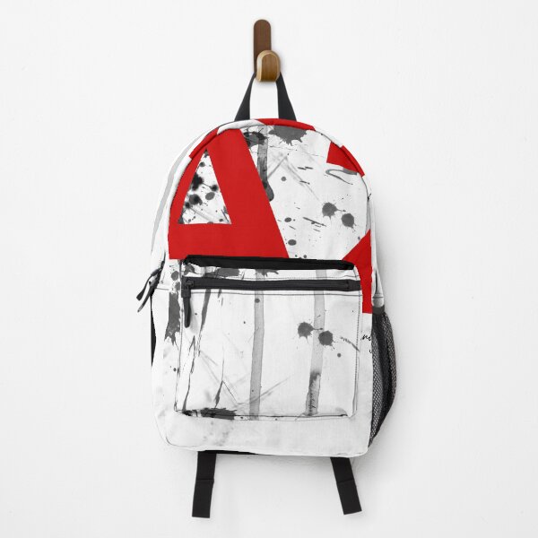 Item preview, Red A2 Splatter Black and White Abstract designed and sold by KALEIDOSCOPE UK.