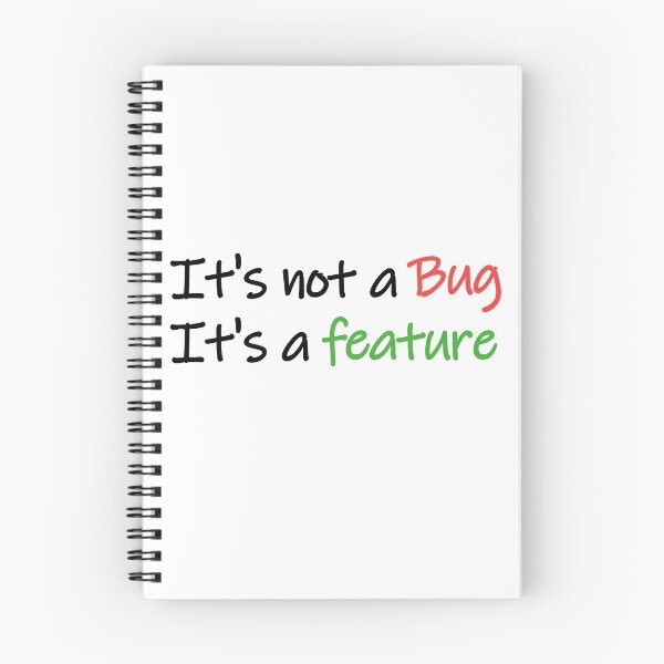 Item preview, it is not a bug it is a feature sticker designed and sold by developerfriday.