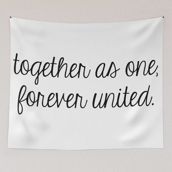 Item preview, together as one, forever united. designed and sold by MadEDesigns.