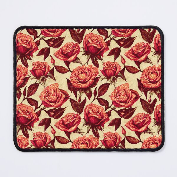 Item preview, Vintage rose pattern designed and sold by Lenkooo.