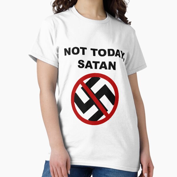 Artikel-Vorschau von Anti-Nazi - NICHT HEUTE, SATAN, designt und verkauft von Magestii.