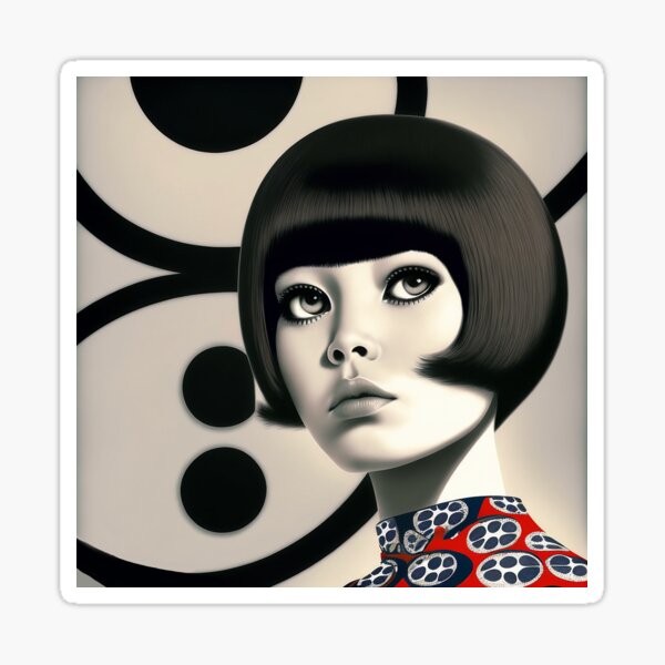 Patch Work Mary Quant Sticker