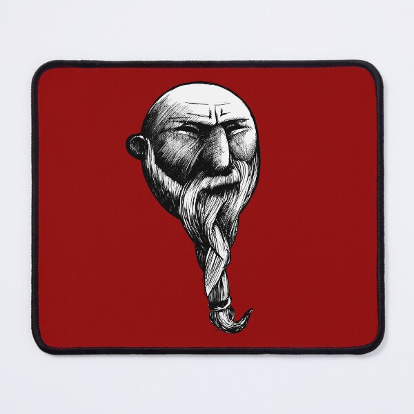 Item preview, Old Wiseman Bearded Monk Drawing designed and sold by LarksDrawings.