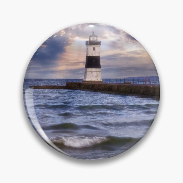 Item preview, The Erie Harbor North Pier Light - Erie, PA designed and sold by Kathy Weaver.