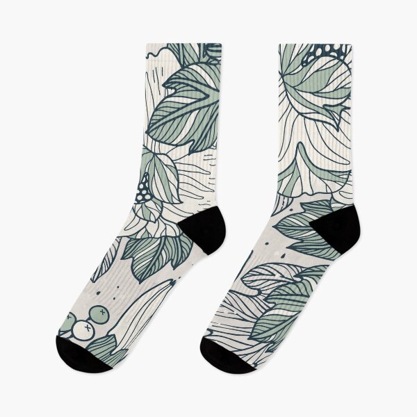 Item preview, Sage green floral designed and sold by AllPrintsAndArt.