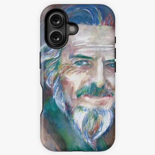 Item preview, ALAN WATTS watercolor portrait.15 designed and sold by lautir.