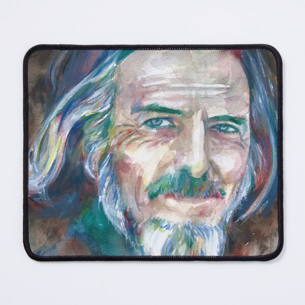 Item preview, ALAN WATTS watercolor portrait.15 designed and sold by lautir.