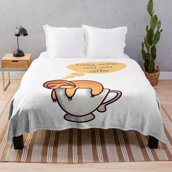 Item preview, FEELING SLOTHEE NEED MORE COFFEE designed and sold by KatisDesign.