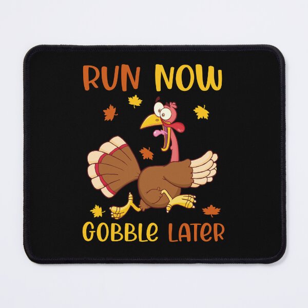 Item preview, Turkey Costume Run Now Gobble Latter Funny Thanksgiving designed and sold by Tatus Brinal.
