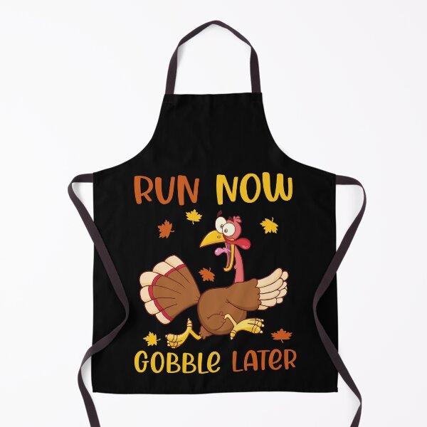 Item preview, Turkey Costume Run Now Gobble Latter Funny Thanksgiving designed and sold by Tatus Brinal.