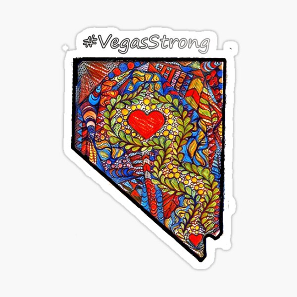 Vegas Strong Sticker