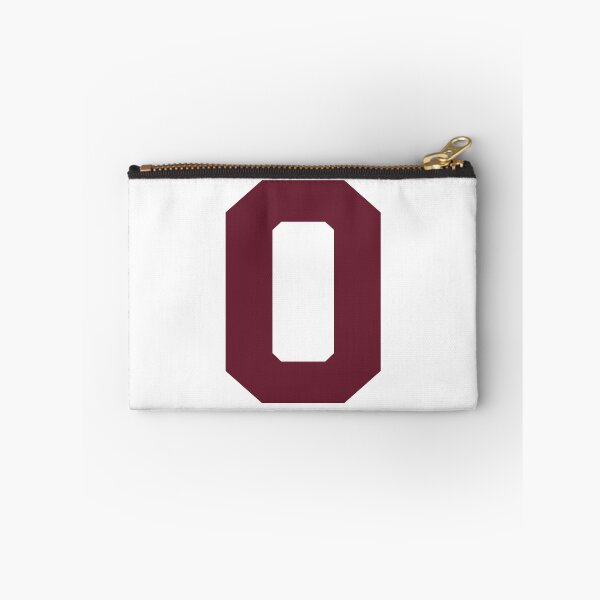 Item preview, Number 0, Maroon zero, Sports number 0 designed and sold by TheCultStuff.