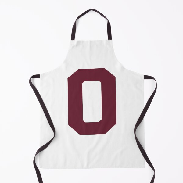 Item preview, Number 0, Maroon zero, Sports number 0 designed and sold by TheCultStuff.