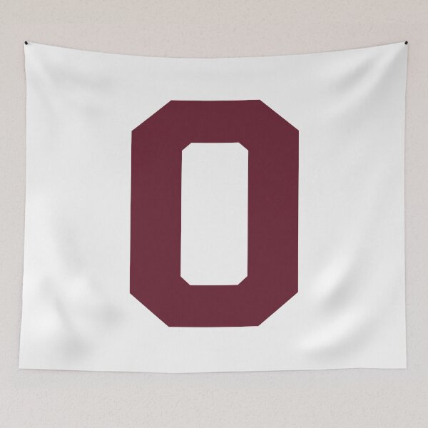 Item preview, Number 0, Maroon zero, Sports number 0 designed and sold by TheCultStuff.