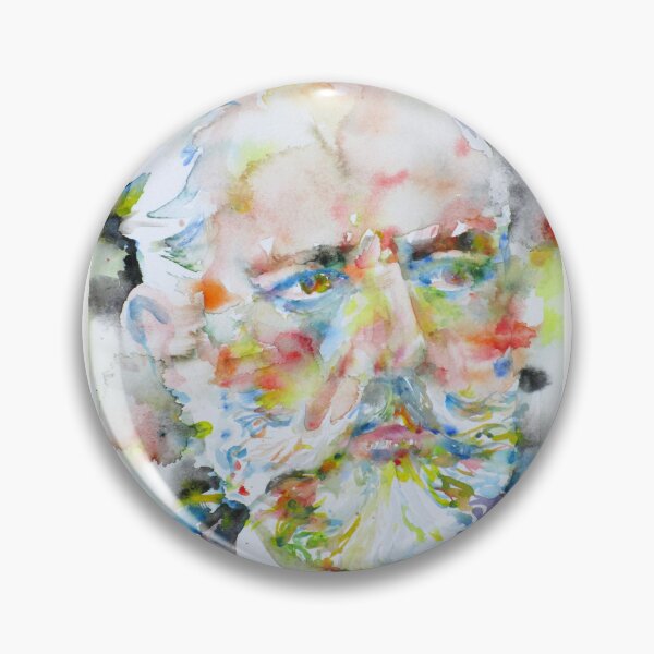 Item preview, PYOTR ILYICH TCHAIKOVSKY - watercolor portrait .1 designed and sold by lautir.