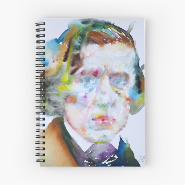 Item preview, FREDERIC CHOPIN - watercolor portrait .1 designed and sold by lautir.