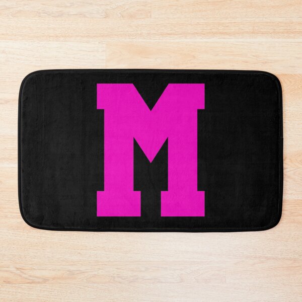 Item preview, Alphabet, Pink M, Sports letter M designed and sold by TheCultStuff.