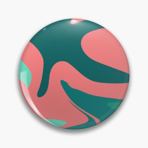 Item preview, Pink and green wavy lines designed and sold by GEWINN.