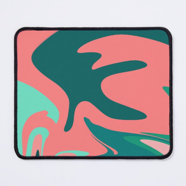 Item preview, Pink and green wavy lines designed and sold by GEWINN.