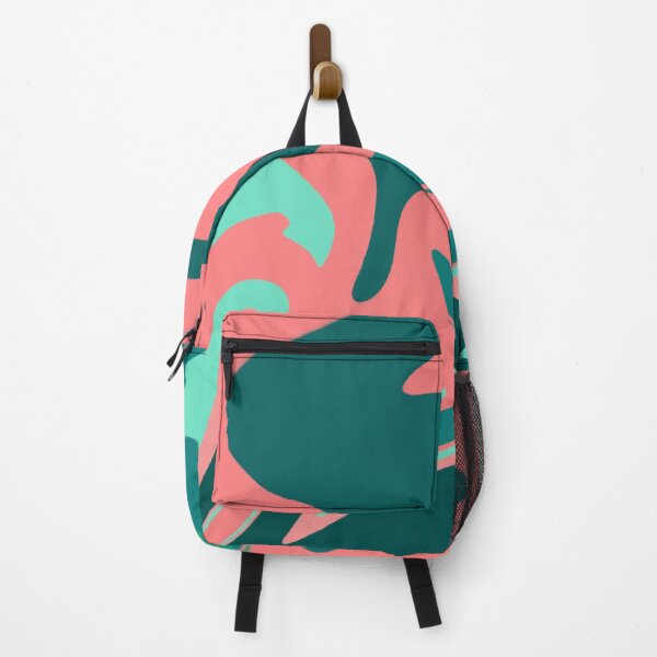 Item preview, Pink and green wavy lines designed and sold by GEWINN.