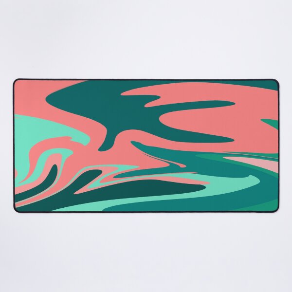 Item preview, Pink and green wavy lines designed and sold by GEWINN.