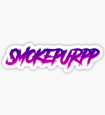 Smokepurpp hiphop trap sticker retro design Sticker