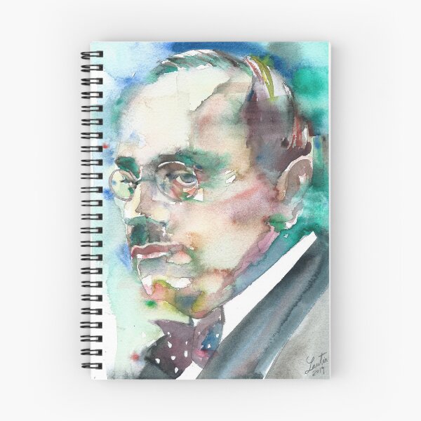 Artikelvorschau, ALFRED ADLER - Aquarellportrait.1 entworfen und verkauft von lautir.