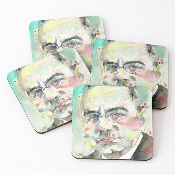 Item preview, ALFRED ADLER - watercolor portrait .2 designed and sold by lautir.
