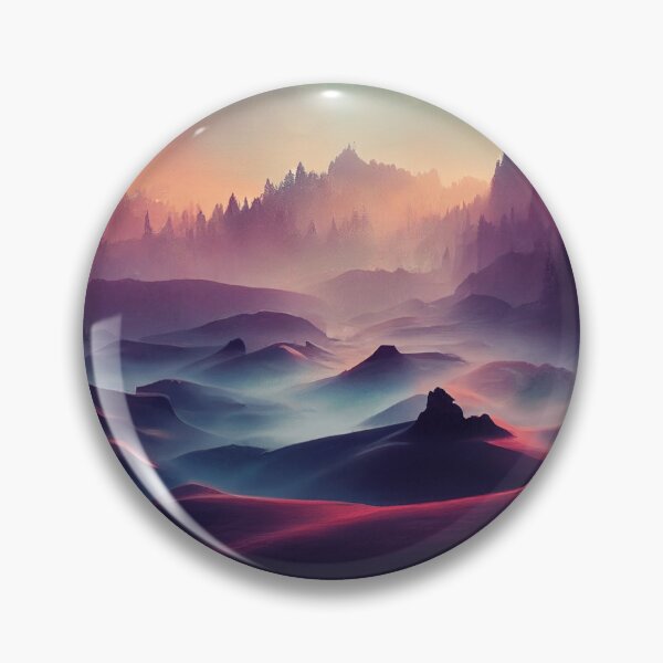Item preview, Foggy landscape designed and sold by PM-Artistic.