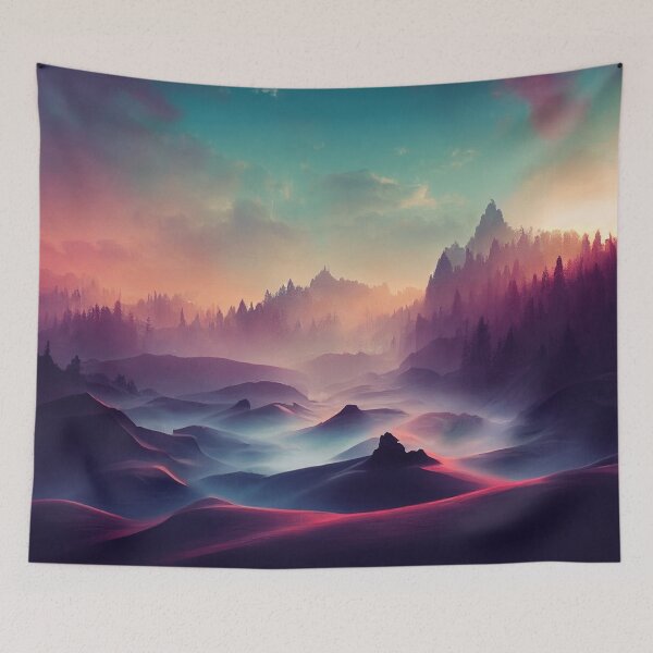 Item preview, Foggy landscape designed and sold by PM-Artistic.