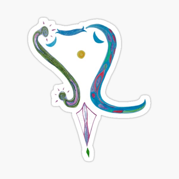 S & L <3 U Sticker