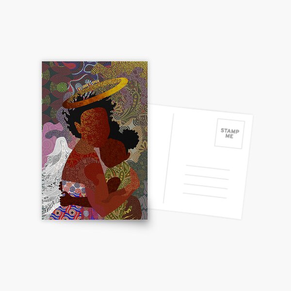 Mother Loves Me Postcard