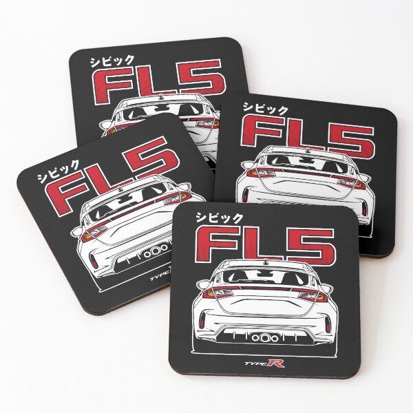 Item preview, Civic Type R FL5 White Print designed and sold by idrdesign.