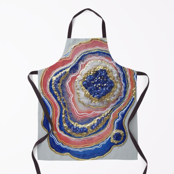 Item preview, Agate geode wall art. Geode wall art, Gold, Coral ,Sapphire designed and sold by Sandytov.