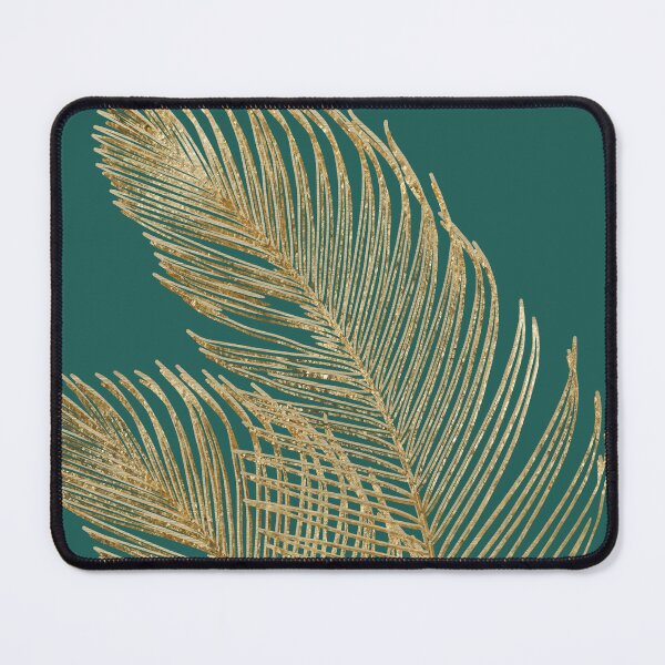 Item preview, Palm Leaves Finesse Line Art with Gold Foil #4 (Faux Foil) #minimal #decor #art designed and sold by Anita's & Bella's Art.