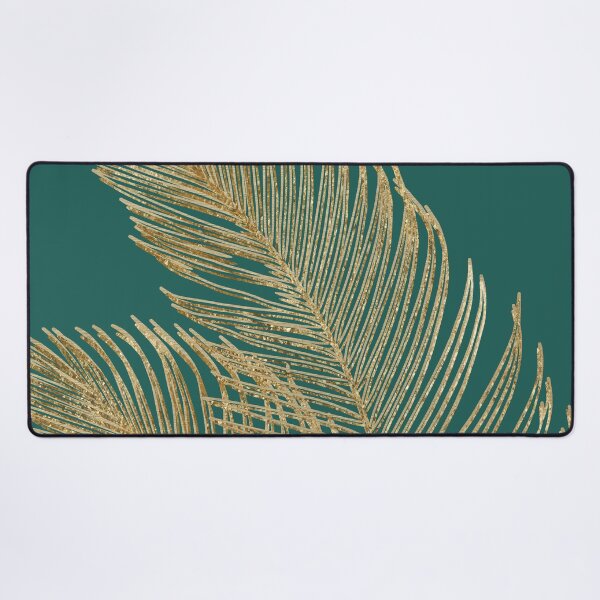 Item preview, Palm Leaves Finesse Line Art with Gold Foil #4 (Faux Foil) #minimal #decor #art designed and sold by Anita's & Bella's Art.