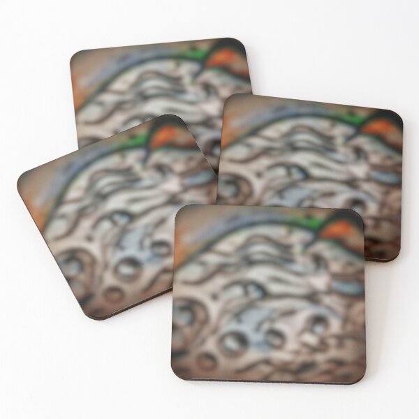 Item preview, Thai river in abstract painting part one. designed and sold by Pattanapong Pongampai.