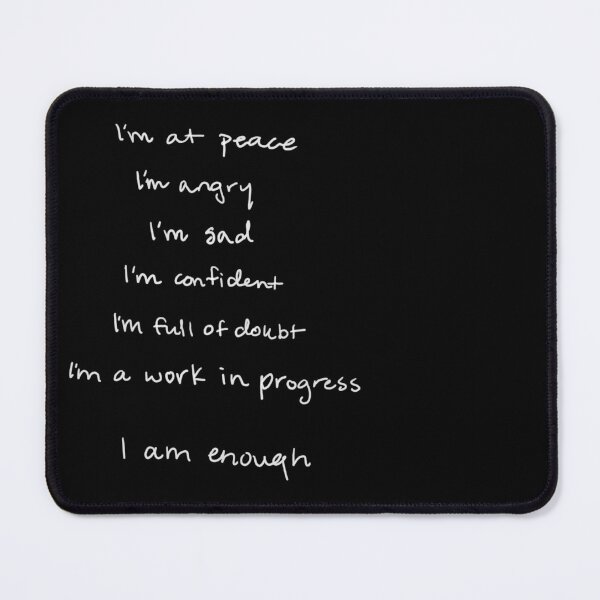 Item preview, I am enough by Selena Gomez designed and sold by selenahandmade.