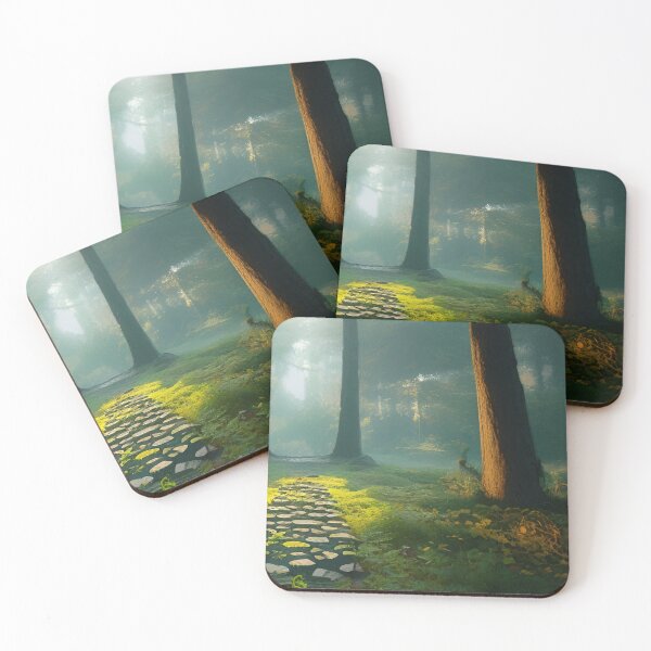 Item preview, 'a Dreamy Forest Landscape' designed and sold by Bako24.