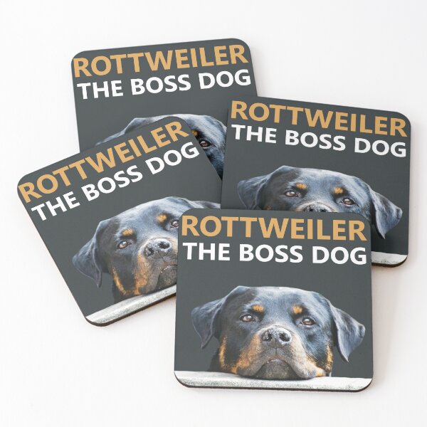 Item preview, rottweiler the boss dog designed and sold by RanArt07.